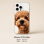 Personalized Pet Photo Phone Case with 3D Squeezable Nose