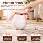 Automatic Motion-Activated Cat Laser Toy