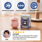 Automatic Motion-Activated Cat Laser Toy
