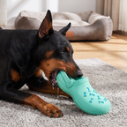 Interactive Squeaky Slipper Dog Chew Toy