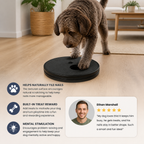 3-in-1 Interactive Dog Nail Scratch Toy with Treat Dispenser