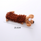 Durable Stuffing-Free Crinkle Squeaky Dog Toy