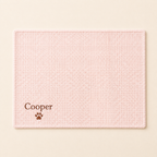 Personalized Fluffy Dog Blanket with Custom Embroidery