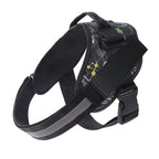 Reflective Adjustable Dog Harness with 3 Leash Clips – Padded for Walking & Training
