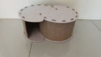 2-in-1 Interactive Play Cat Bed & Scratcher Hideaway