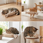 Eco-Friendly Catnip Jute Bag Toy for Cats – Durable Interactive Play Bag
