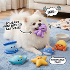 Cute Squeaky Ocean Animal Dog Toy