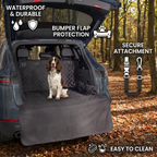 Waterproof SUV Dog Cargo Liner with Bumper Flap