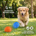 Eco-Friendly Bite-Resistant Smart Interactive Automatic Dog Ball