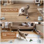 Automatic Cat Chasing Track Toy