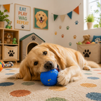 Eco-Friendly Bite-Resistant Smart Interactive Automatic Dog Ball