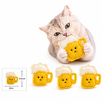 Teeth-Cleaning Catnip Chew Toys – Natural Loofah Dental Care & Play Set