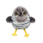 Fluttering and chirping bird cat toy