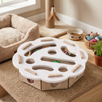 Interactive Cat Puzzle Felt Box Toy