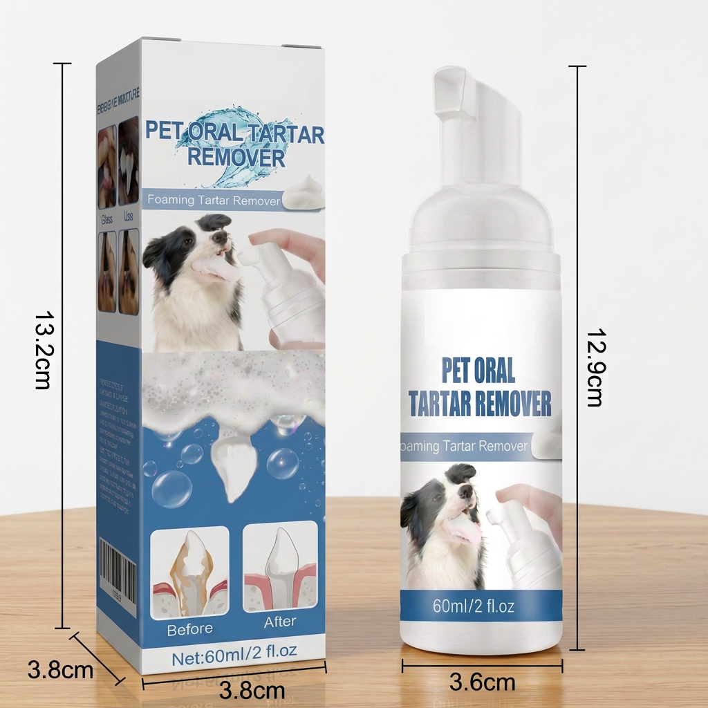 Dog Dental Cleaning Foam – Brighter Teeth & Fresh Breath