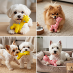 Interactive Squeaky Giraffe Toy for Dogs