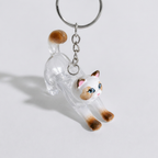 Cat Hair Keepsake Keychain – Pet Fur Memory Holder