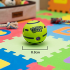 Interactive Squeaky Wobble Dog Ball – Durable Self-Play Toy