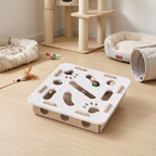 Interactive Cat Puzzle Felt Box Toy
