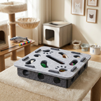 Interactive Cat Puzzle Felt Box Toy