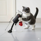 Interactive Cat Punching Bag Toy