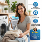 Pet Hair Laundry Filter for Washing Machines – Reusable Mesh Catcher