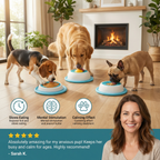 Interactive Lick Mat Slow Feeder Enrichement Toy for Dogs