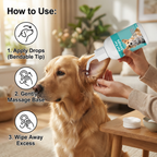 Natural Dog Ear Cleaning Drops