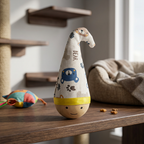 Natural Beech Wood Roly Poly Toy